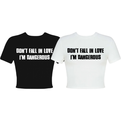 DANGEROUS CROP TOPS
