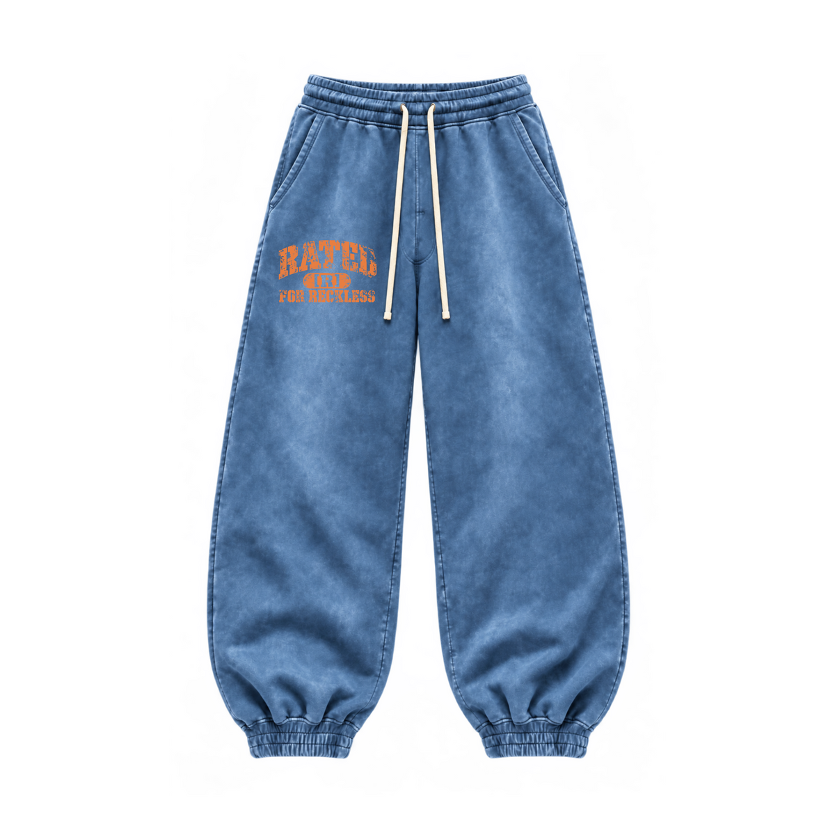 BLUE “RATED R” SWEATS