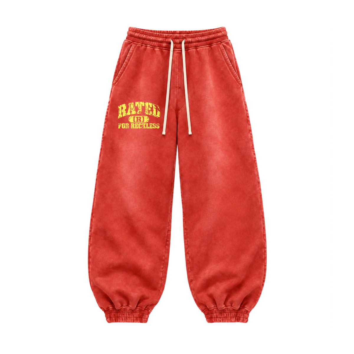 RED “RATED R” SWEATS