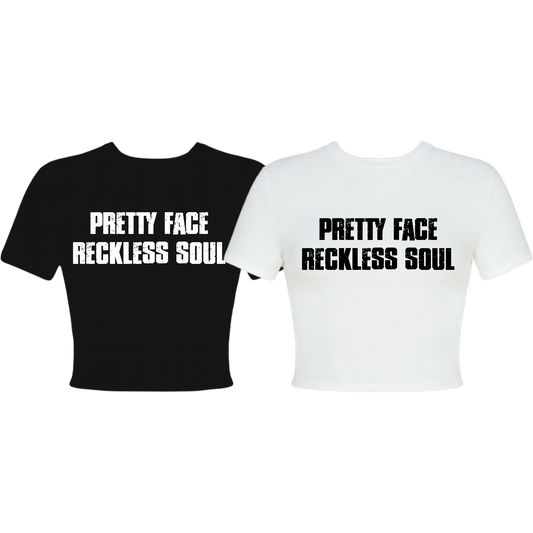PRETTY FACE CROP TOPS